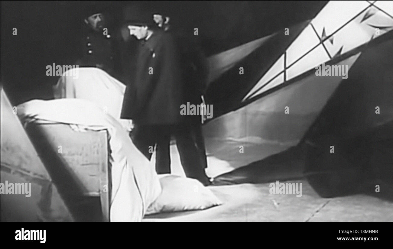 The of Dr Caligari vintage movie Stock Photo Alamy