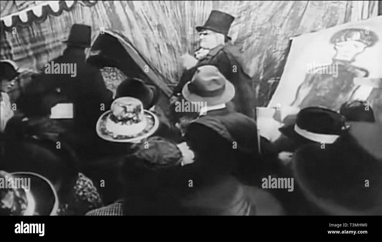 The Cabinet Of Dr Caligari Vintage Movie Stock Photo 243242188