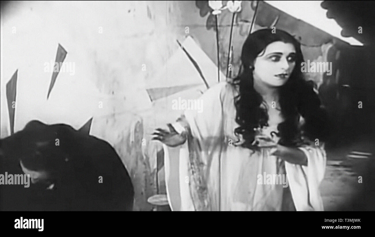 The of Dr Caligari vintage movie Stock Photo Alamy