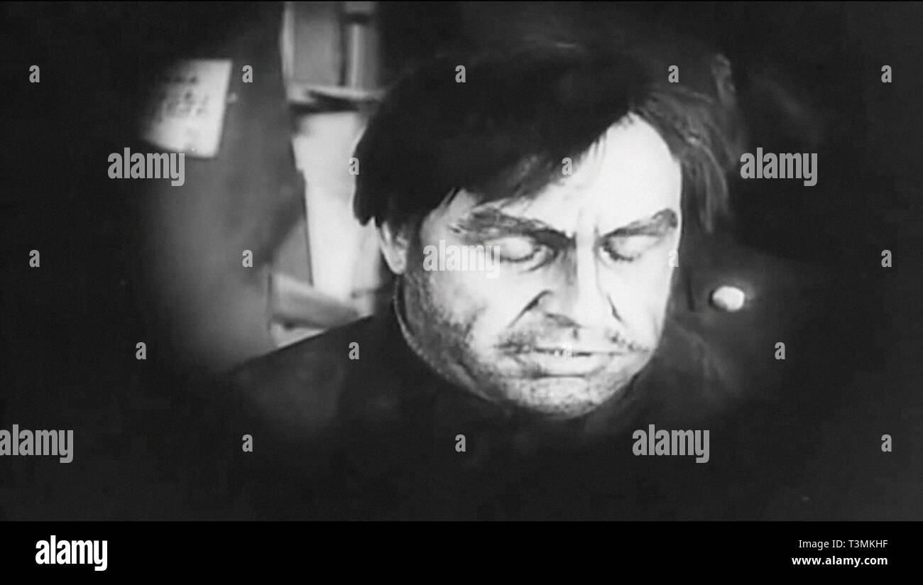 The of Dr Caligari vintage movie Stock Photo Alamy