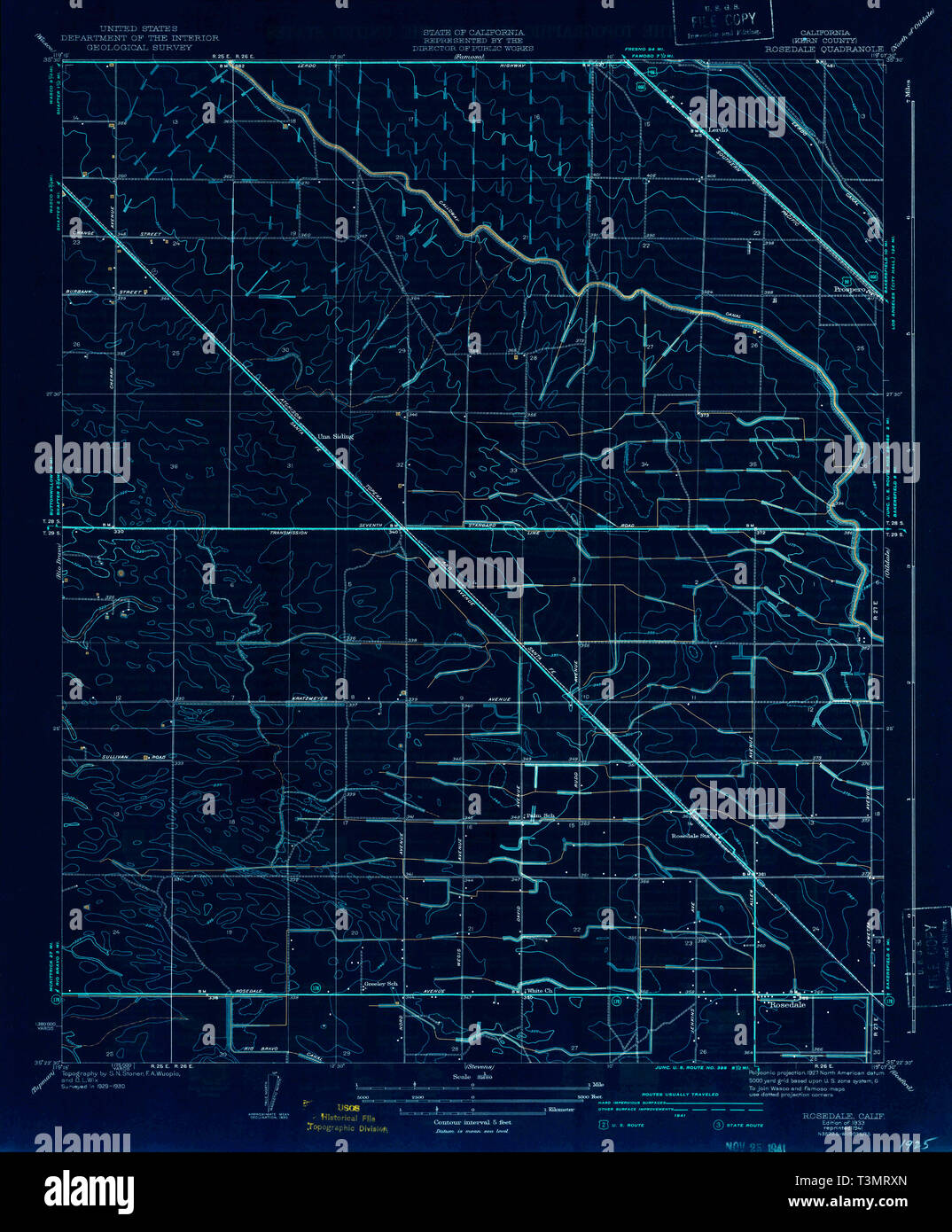 Rosedale map hires stock photography and images Alamy