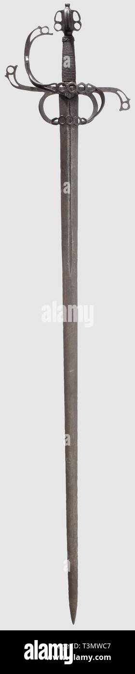 weapons, epee, 16th century, Additional-Rights-Clearance-Info-Not-Available Stock Photo