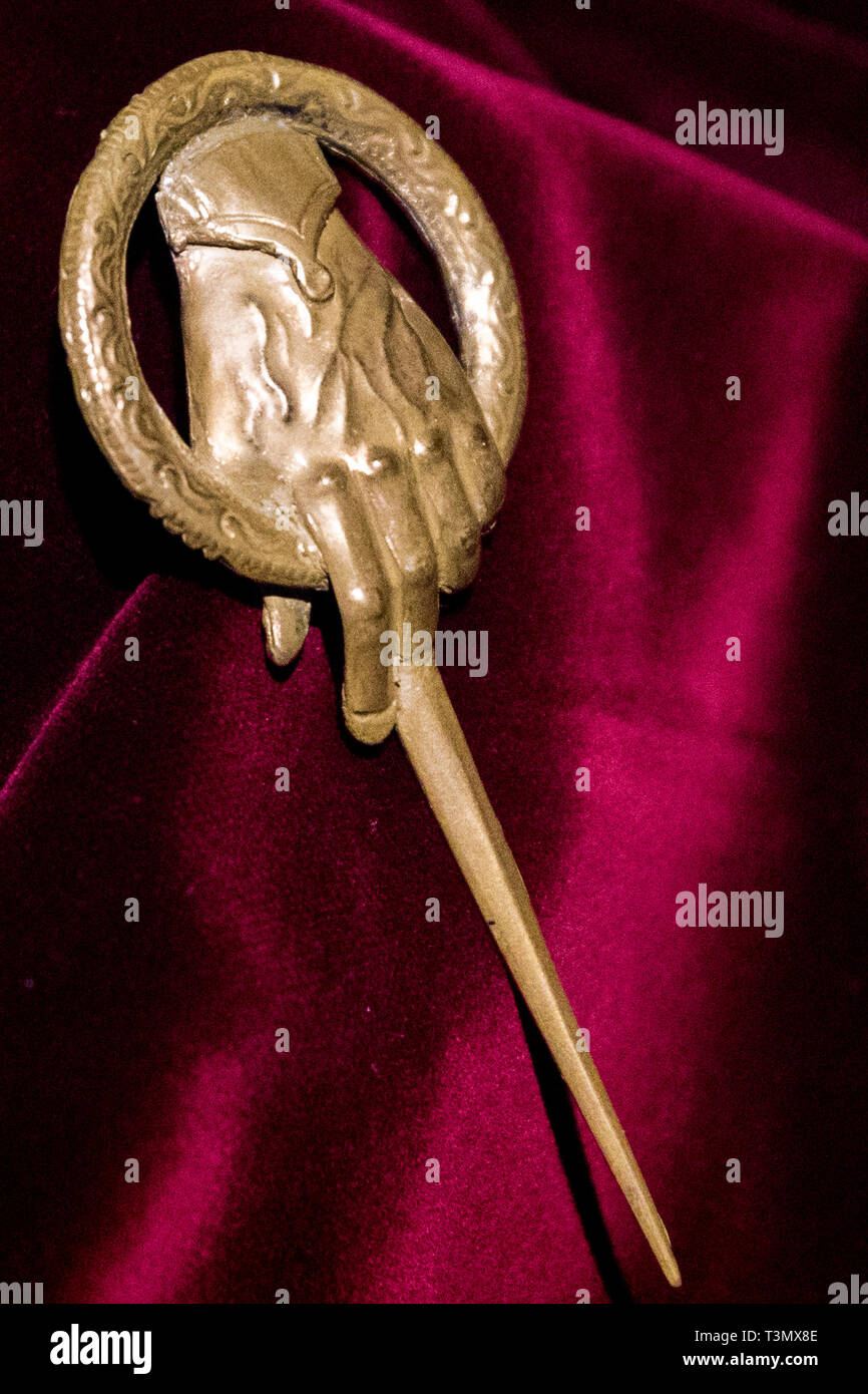 A Hand Of The King Pin Which Is Worn By The King S Closet