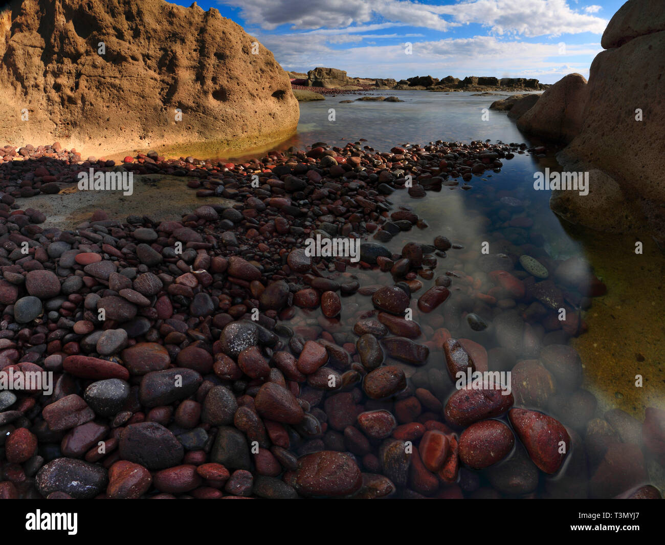 Bosa Beach Sardinia Stock Photos Bosa Beach Sardinia Stock