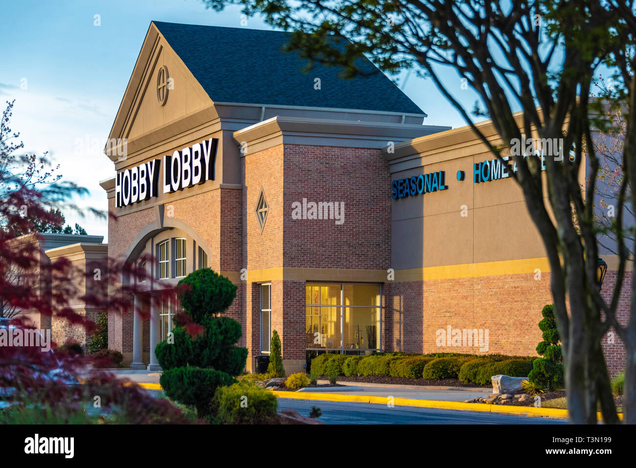 Hobby Lobby store in Lawrenceville, Georgia. (USA) Stock Photo