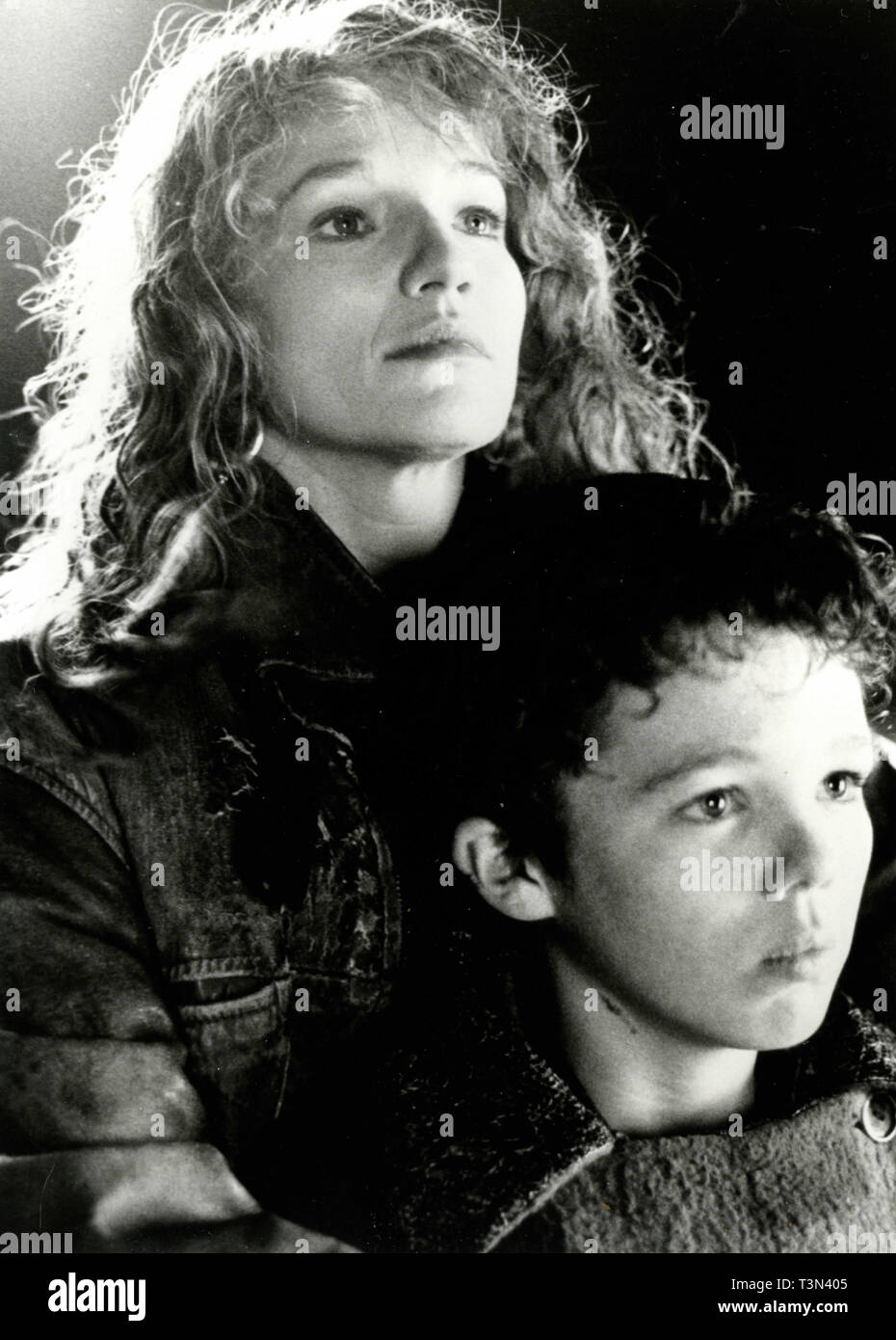 Actors Ellen Barkin and Ruaidhri Conroy in the movie TIR-NA-NOG, 1990s Stock Photo