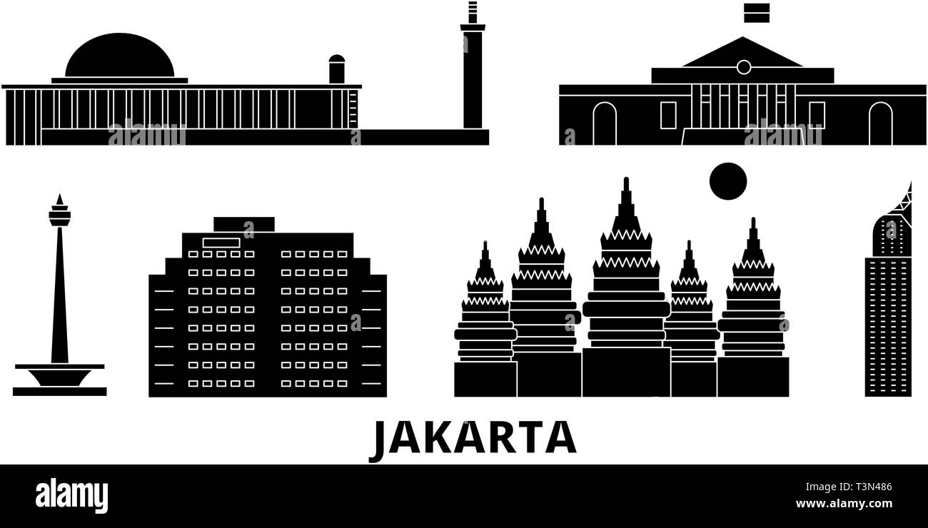 Jakarta tourism Stock Vector Images Alamy