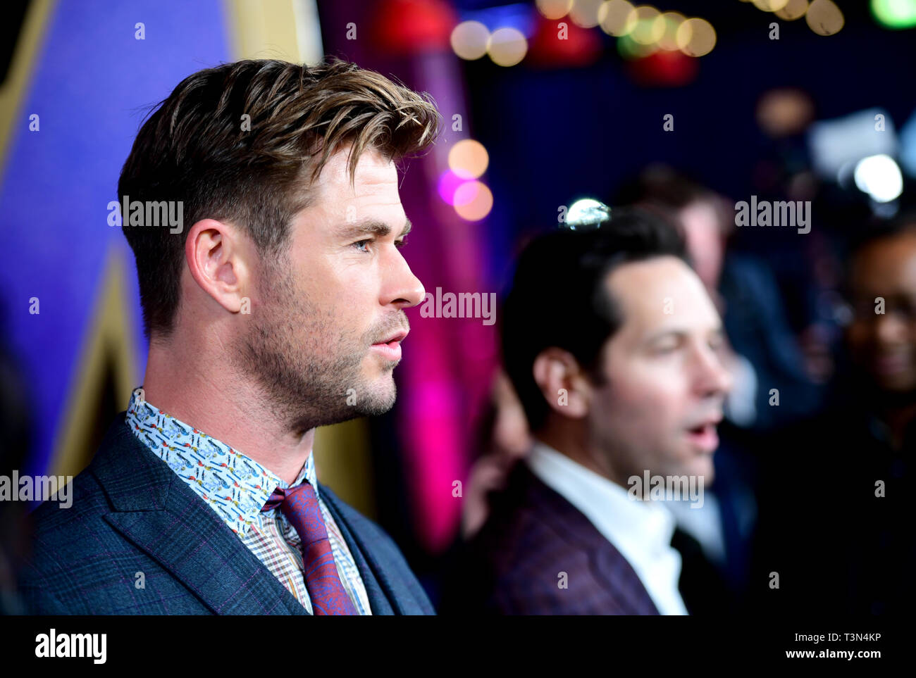 Chris Hemsworth attending the Avengers: Endgame fan event held at Picturehouse Central, London. Stock Photo