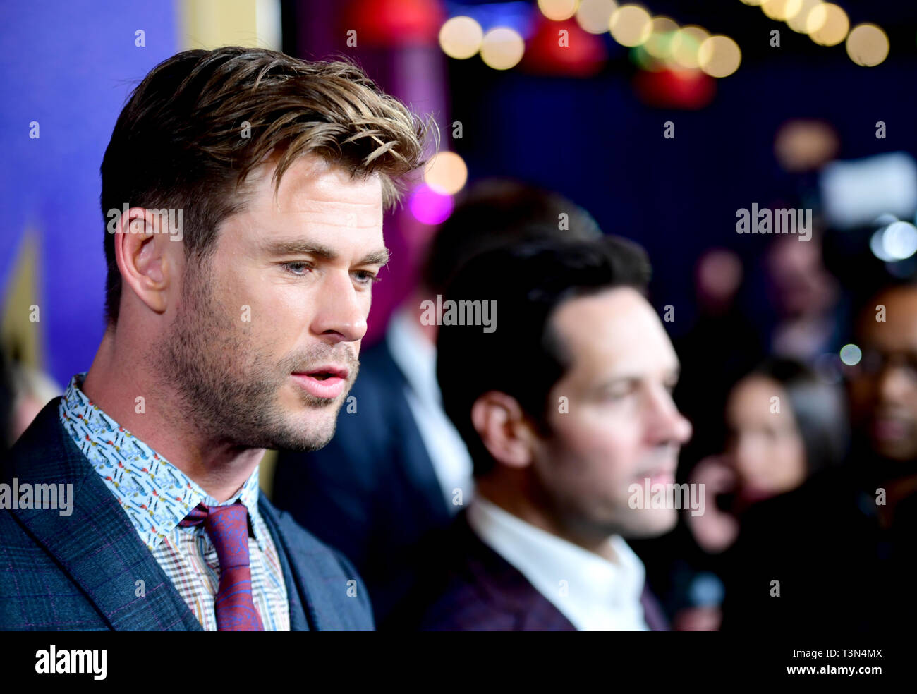 Chris Hemsworth attending the Avengers: Endgame fan event held at Picturehouse Central, London. Stock Photo