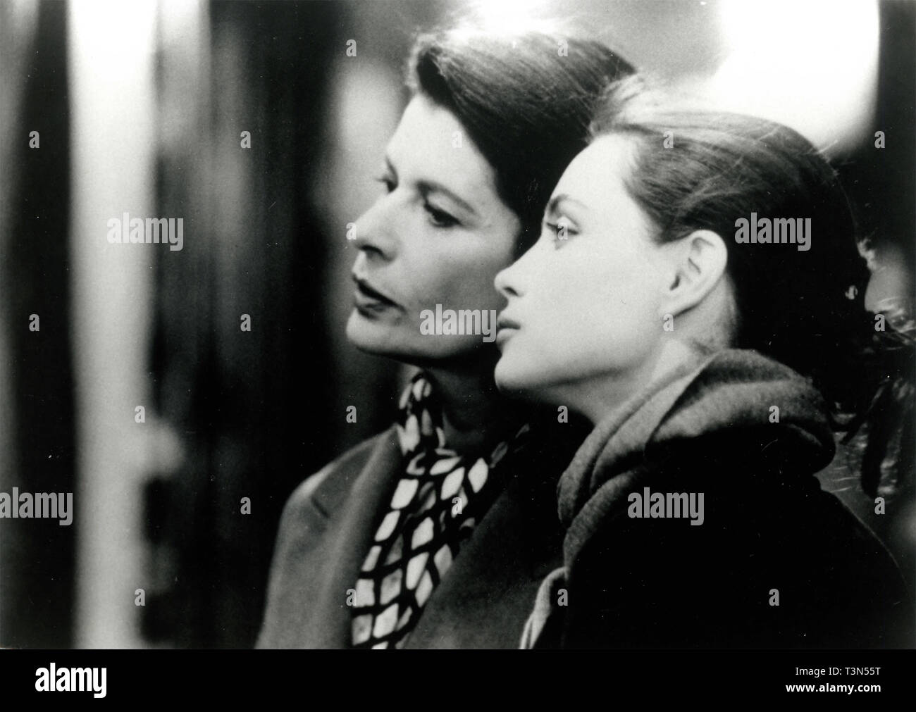 Claire Nadeau and Emmanuelle Beart in the movie Nelly et Monsieur Arnaud, 1995 Stock Photo
