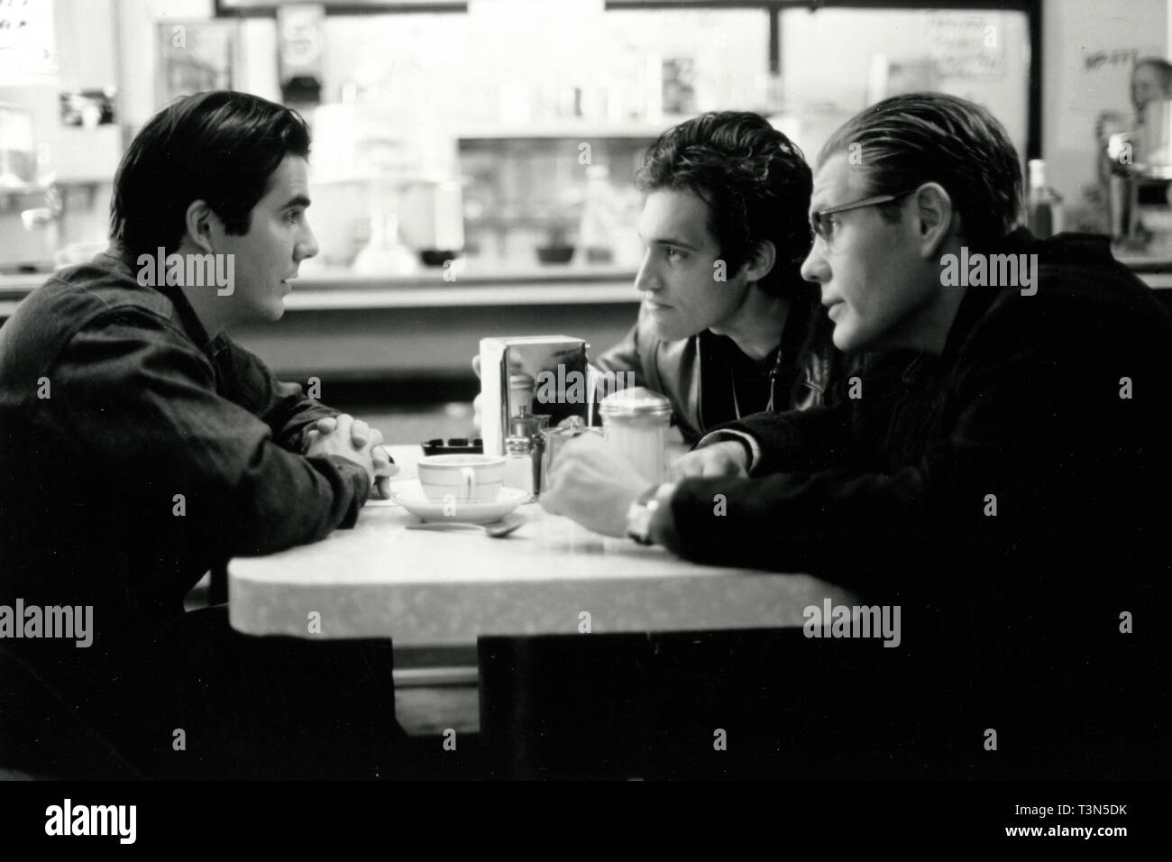 William Forsythe, Adam Trese and Vincent Gallo in the movie Palookaville, 1995 Stock Photo