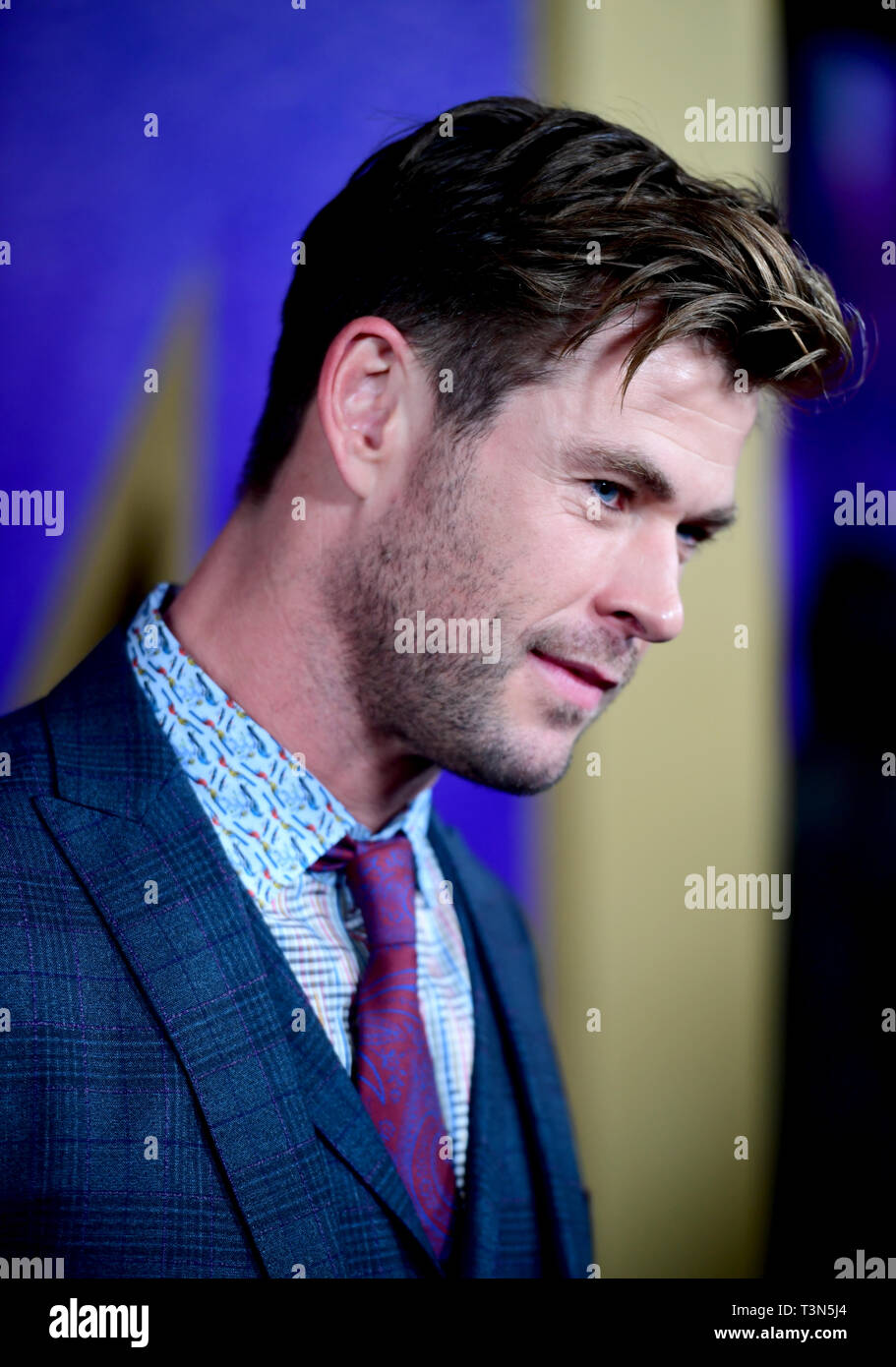 Chris Hemsworth attending the Avengers: Endgame fan event held at Picturehouse Central, London. Stock Photo