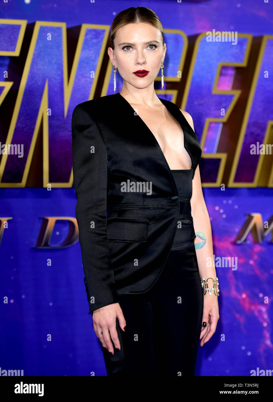 Scarlett Johansson attending the Avengers: Endgame fan event held at