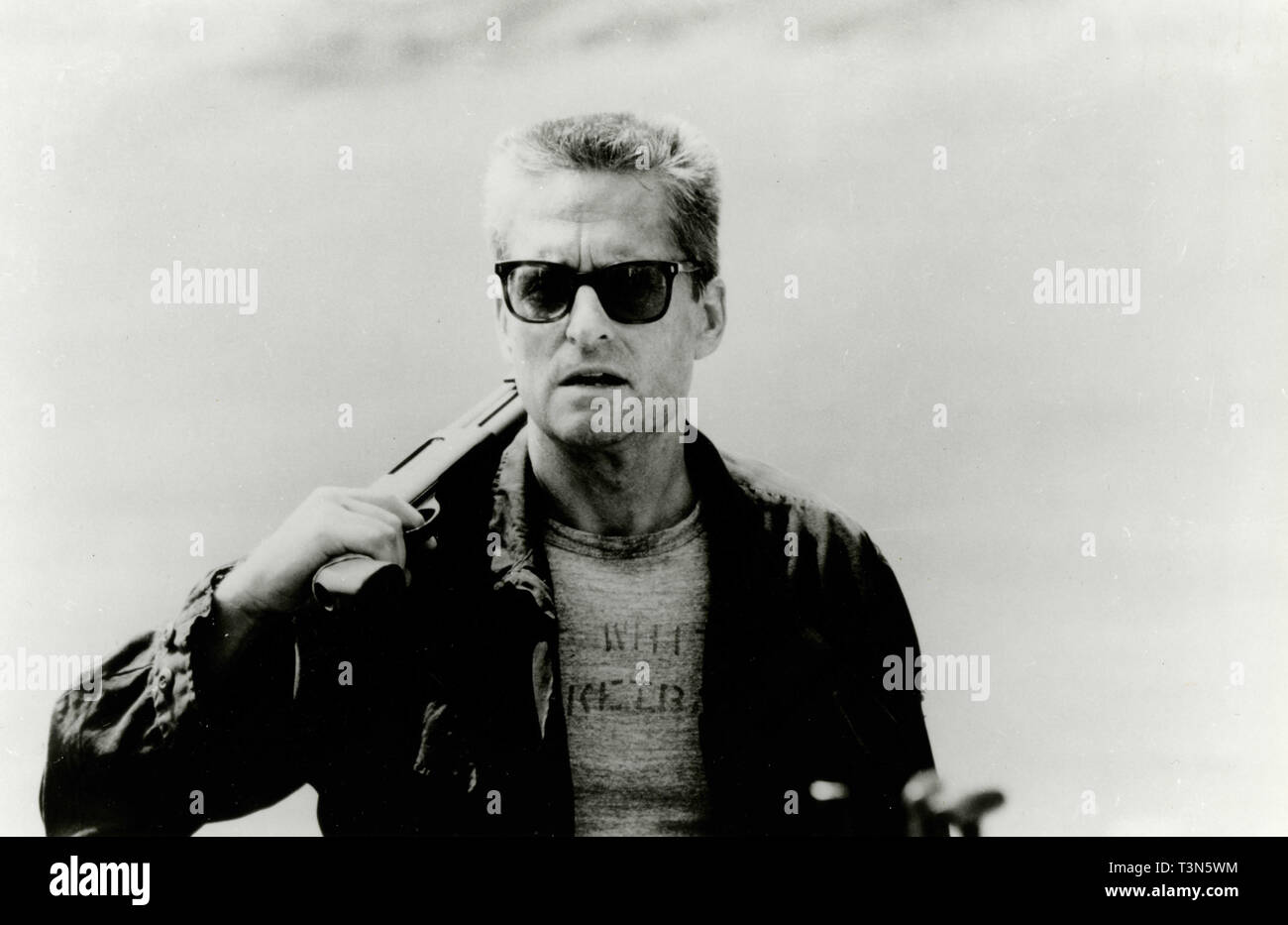 Actor Michael Douglas in the movie Falling Down, 1993 Stock Photo