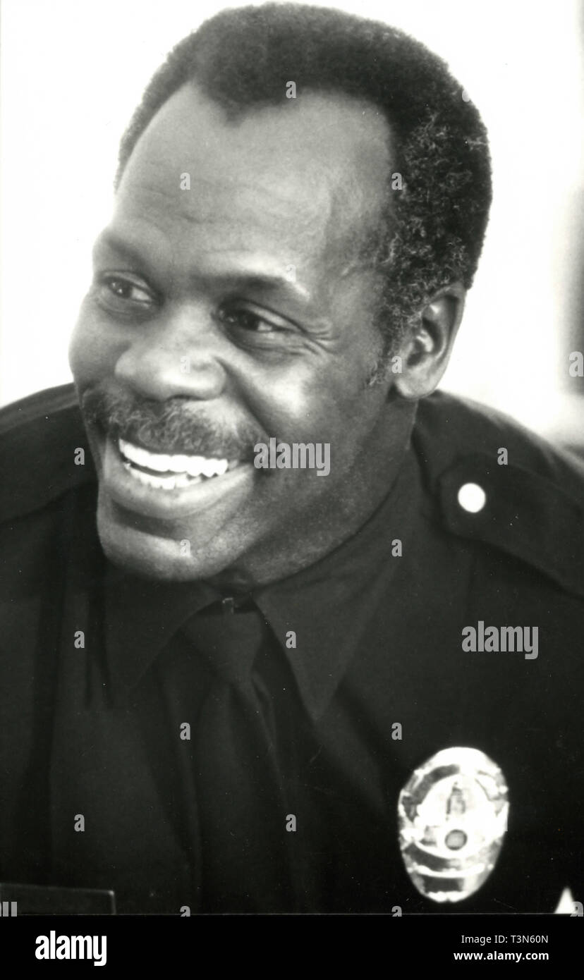 Actor Danny Glover in the movie Lethal Weapon 3, 1992 Stock Photo