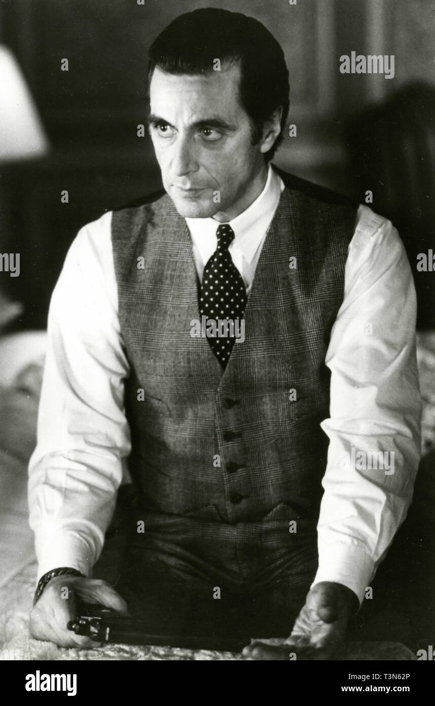 Actor Al Pacino in the movie Scent of a Woman, 1992 Stock Photo