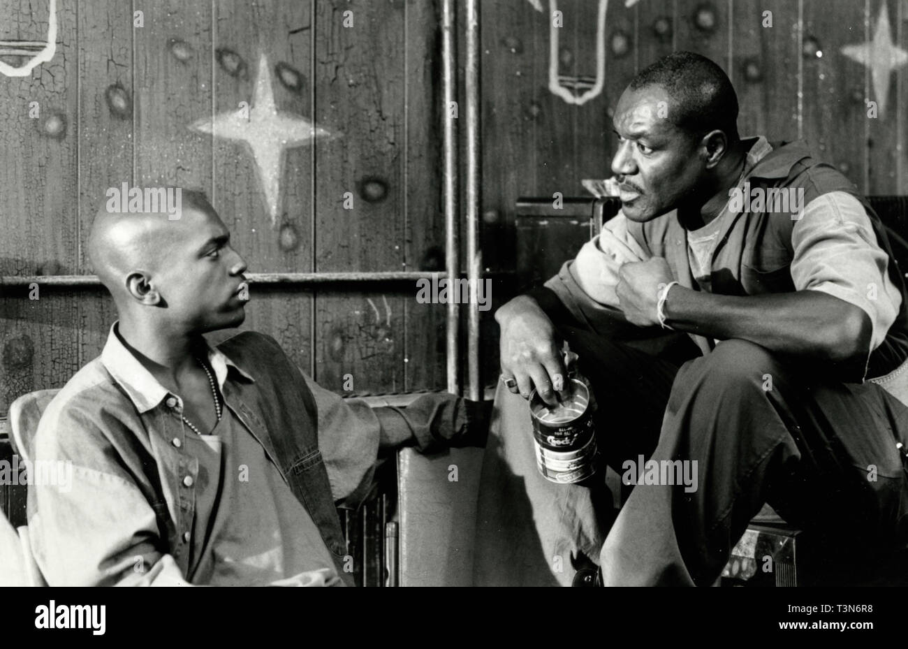 Mekhi Phifer and Delroy Lindo in the movie Clockers, 1995 Stock Photo