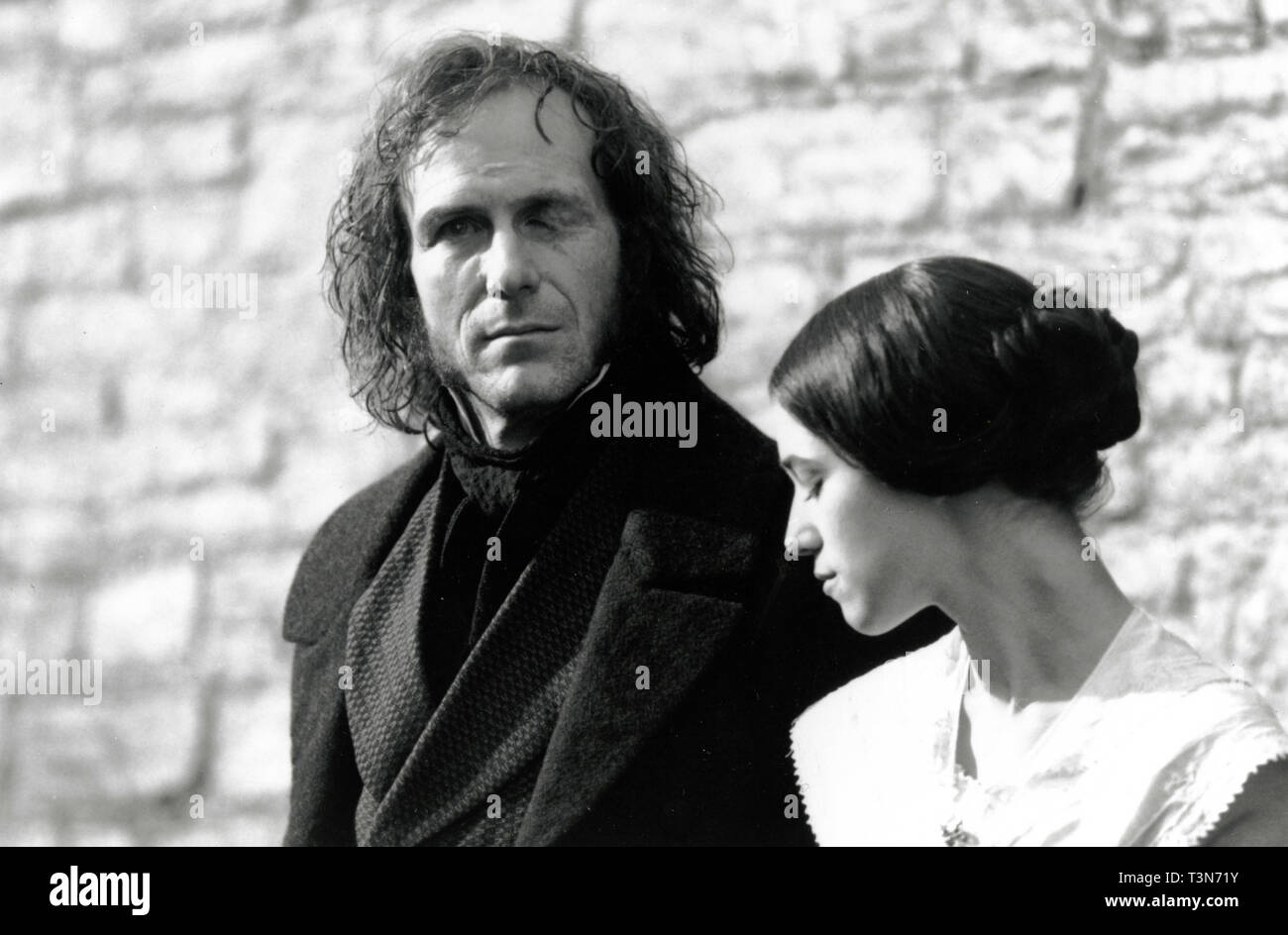 William Hurt and Charlotte Gainsbourg in the movie Jane Eyre, 1996 Stock Photo