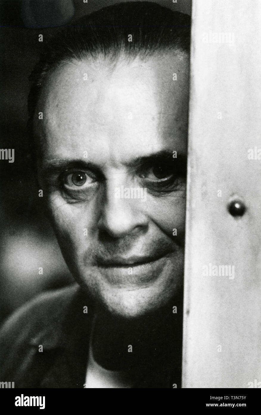 Anthony Hopkins in the movie The Silence of the Lambs, 1991 Stock Photo