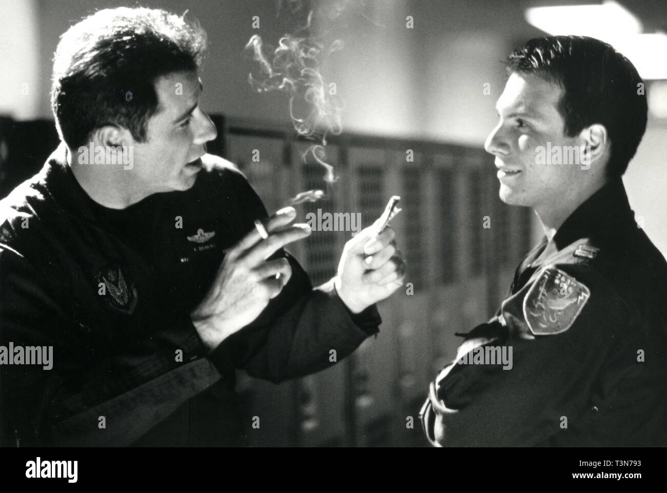 John Travolta and Christian Slater in the movie Broken Arrow, 1995 Stock Photo