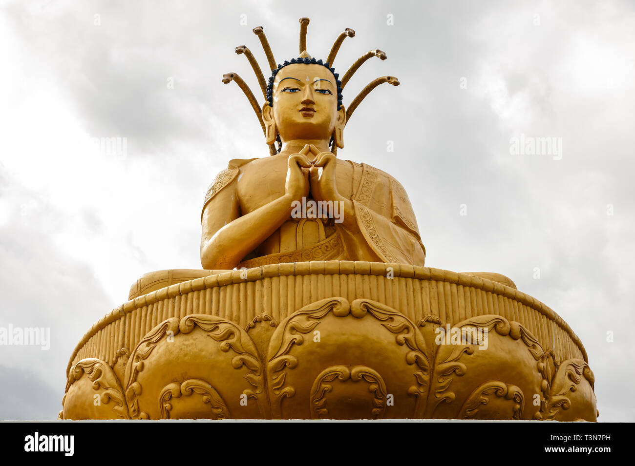 statue of Buddha in Mongolian temple, Bornuur Mongolia Stock Photo - Alamy
