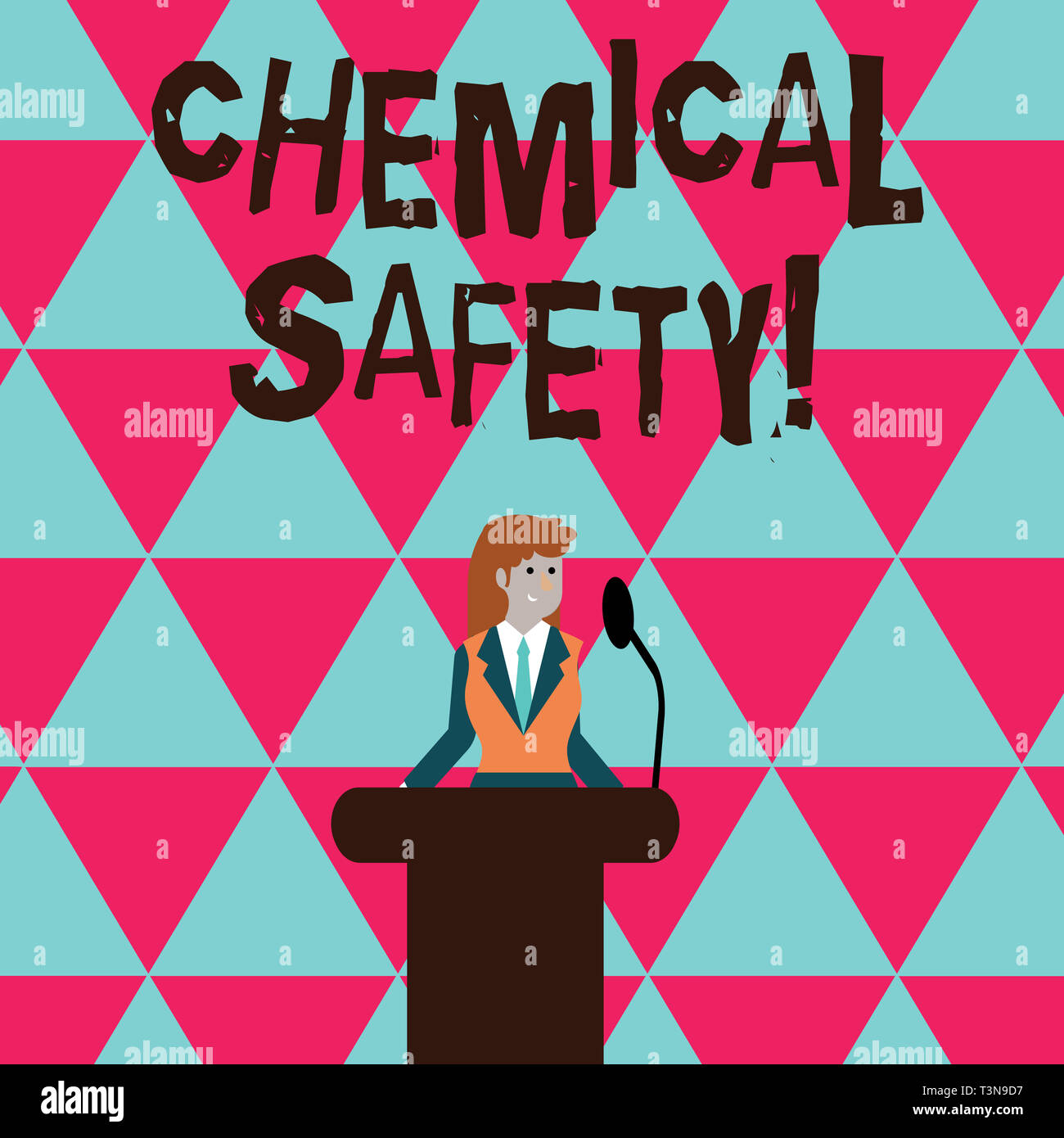 Conceptual hand writing showing Chemical Safety. Concept meaning ...