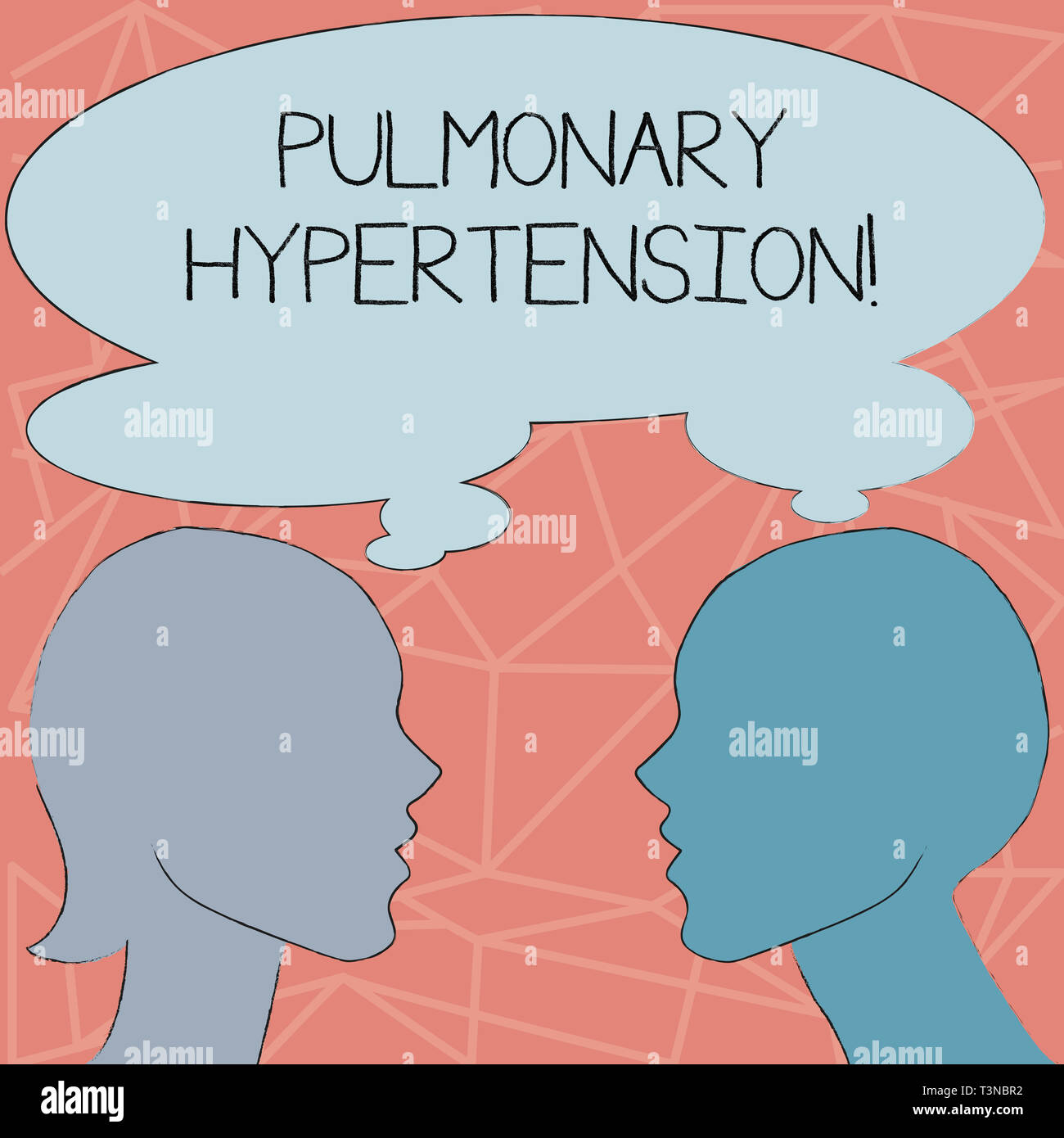 Conceptual hand writing showing Pulmonary Hypertension. Concept meaning