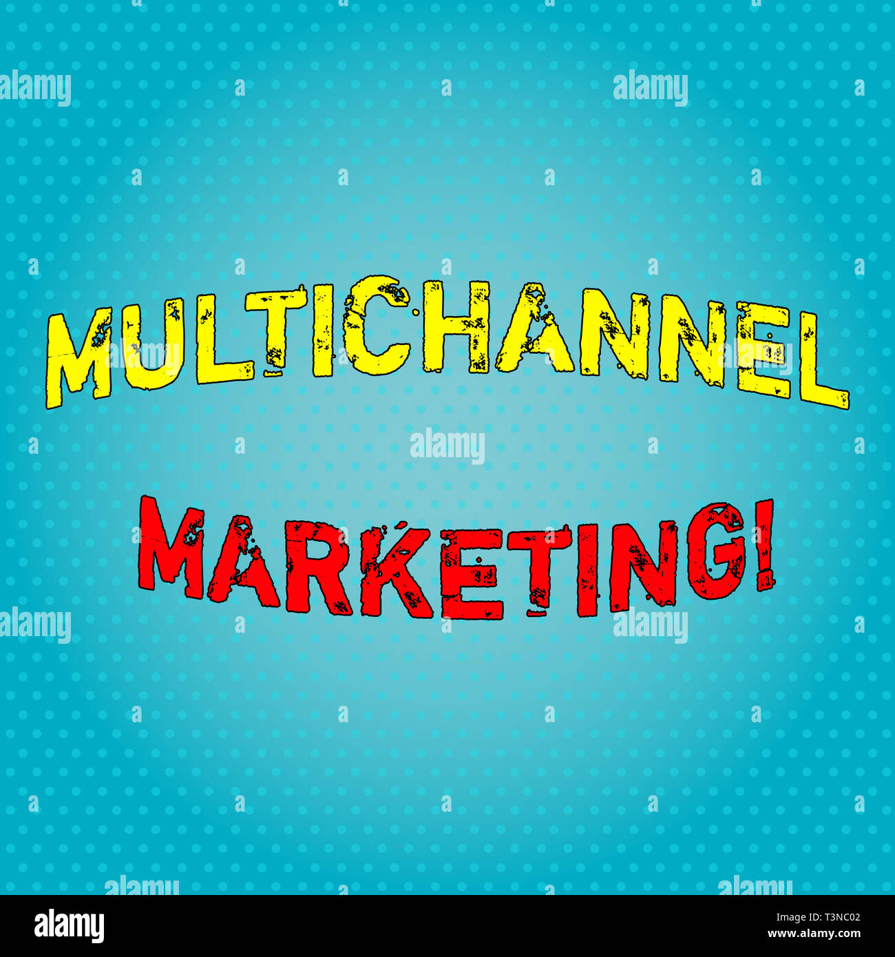 Conceptual hand writing showing Multichannel Marketing. Concept meaning ...