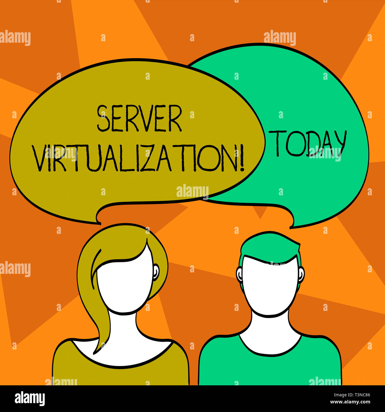 Word writing text Server Virtualization. Business photo showcasing ...