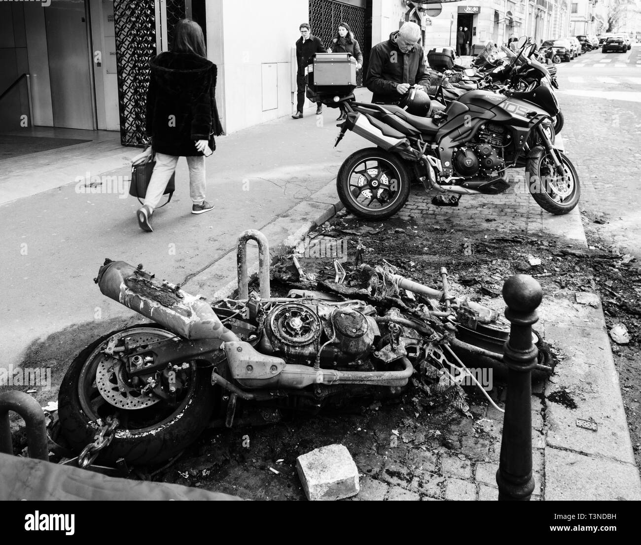 Louis Vuitton Harley Davidson motorcycle Stock Photo - Alamy