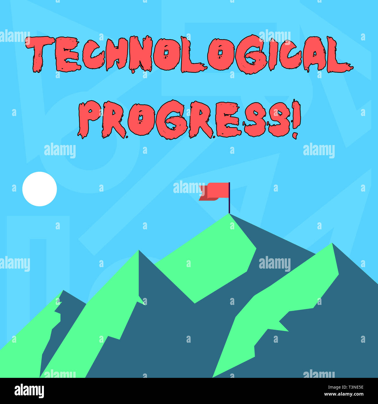 Handwriting text writing Technological Progress. Conceptual photo an ...
