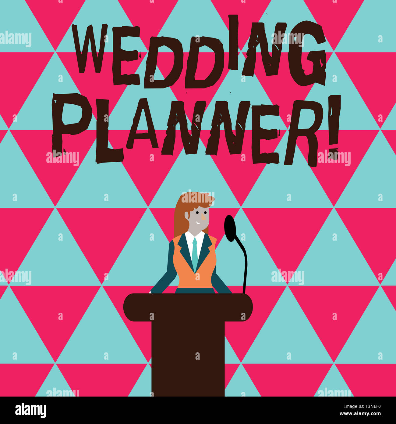 Conceptual Hand Writing Showing Wedding Planner Concept Meaning Professional Who Assists With Design Planning And Analysisagement Businesswoman Behin Stock Photo Alamy