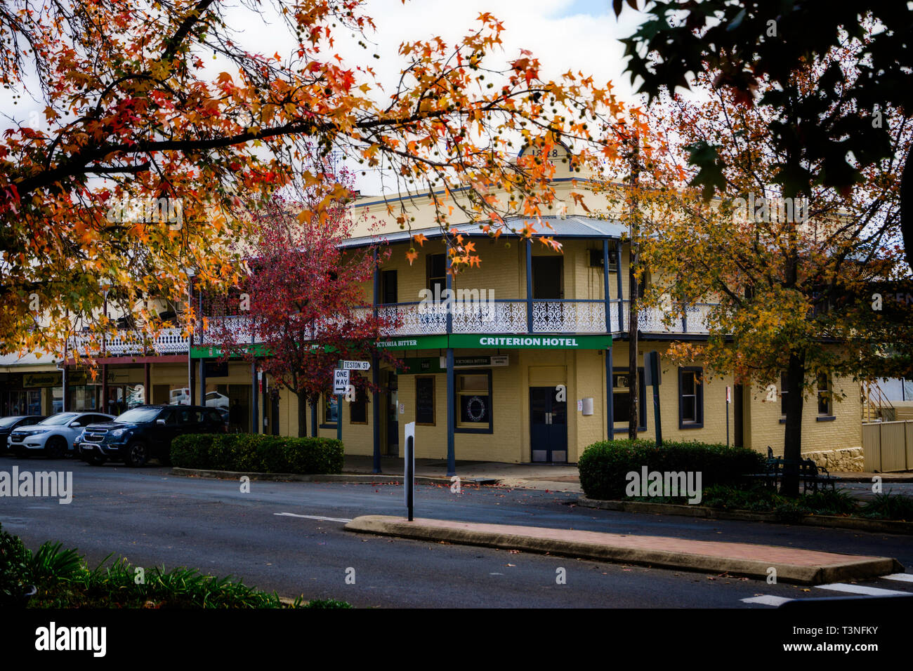 The historic goldrush the town of Grenfell in New South Wales is ...