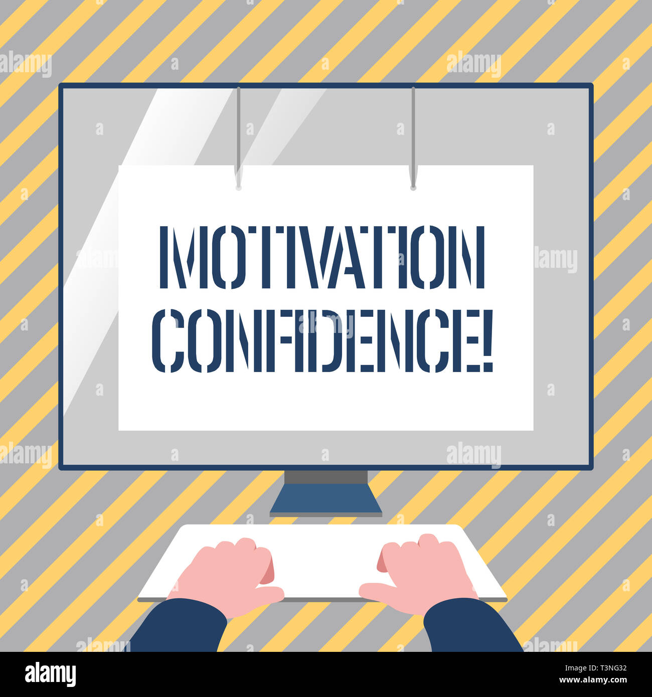 Writing Note Showing Motivation Confidence Business Concept - 