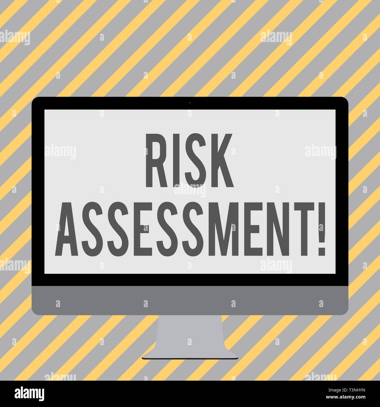 Conceptual hand writing showing Risk Assessment. Concept meaning