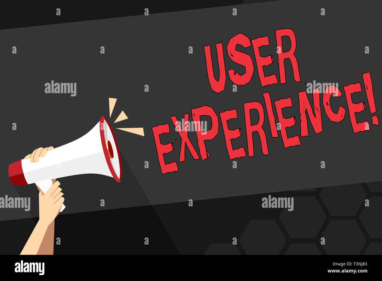 Text sign showing User Experience. Business photo showcasing ...