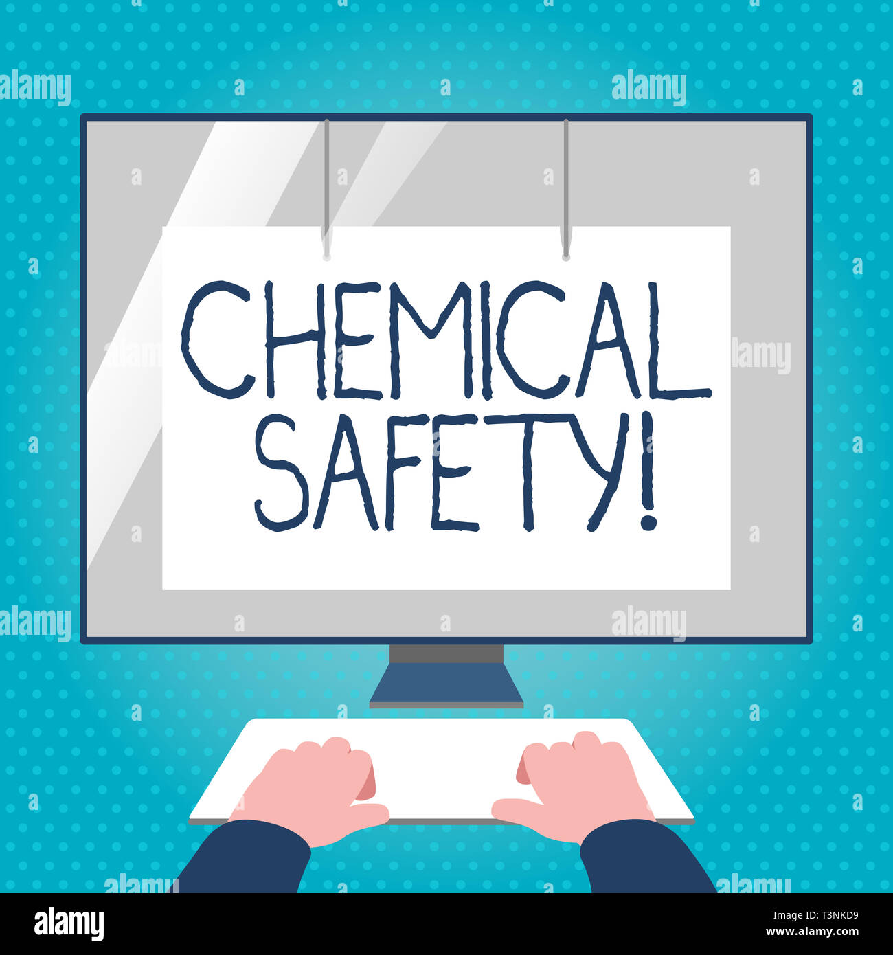 Text sign showing Chemical Safety. Business photo text practice ...