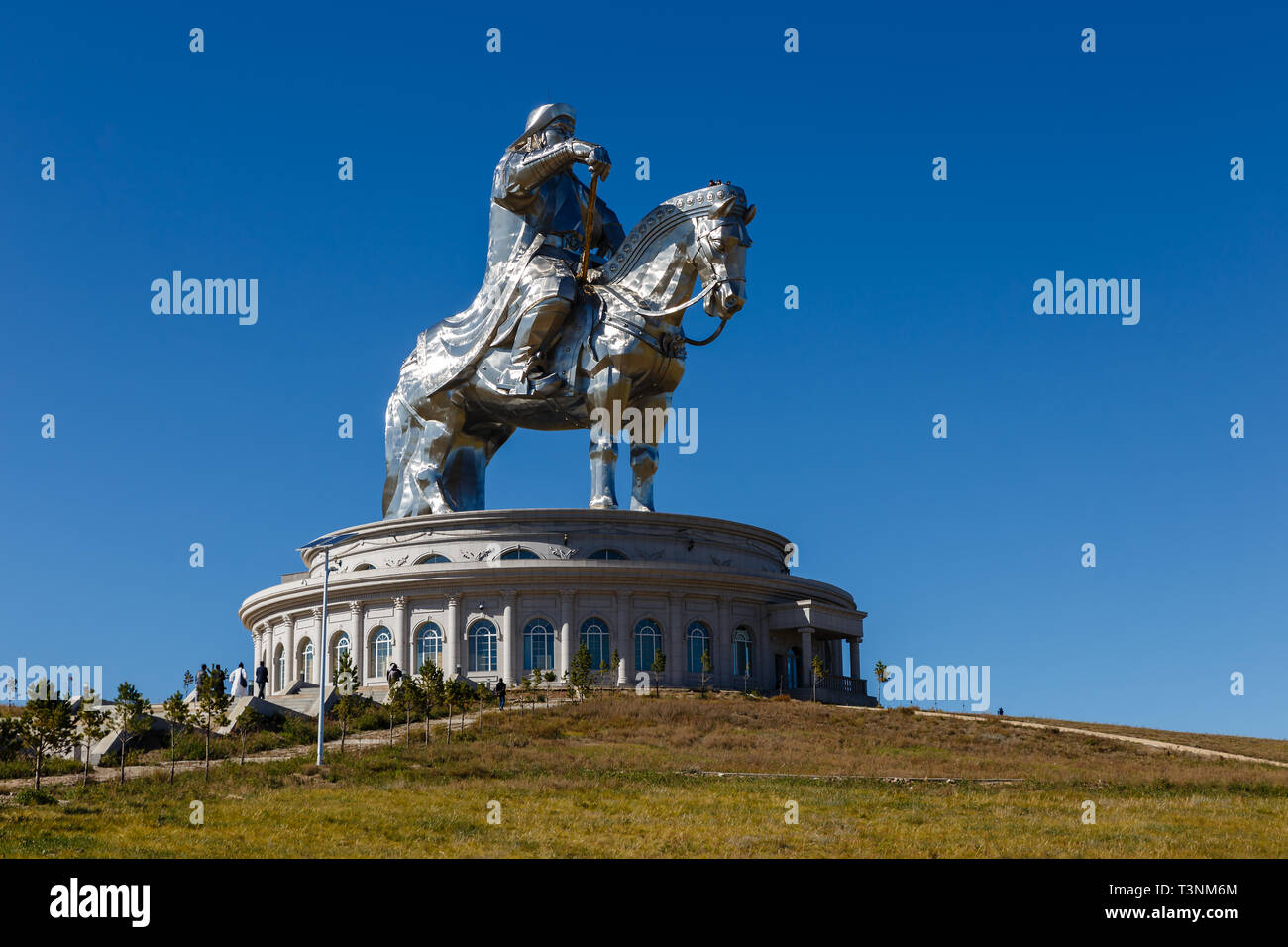 Tsonjin boldog, Mongolia September 14, 2018 The giant Genghis Khan