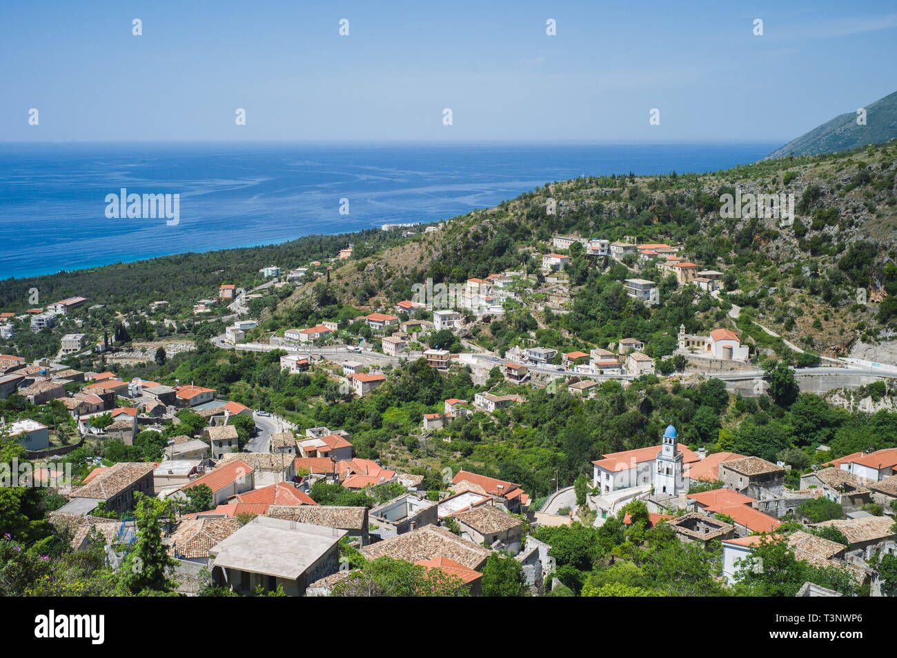 May 17, 2015 Dhërmi, Albania The village of Dhërmi has a
