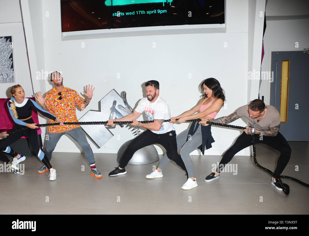 Harrison, Stephen Bear, Johnny Bananas, Nany Gonzalez and Kyle