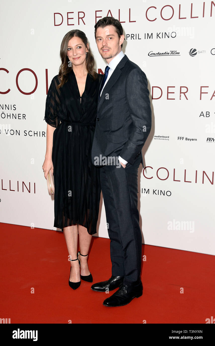 Alexandra Maria Lara and Sam Riley attending 'The Collini Case' premiere at Zoo Palast on April 9, 2019 in Berlin, Germany. Stock Photo