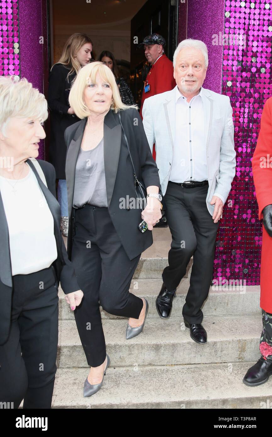 Guests seen leaving Annabels after International women day breakfast