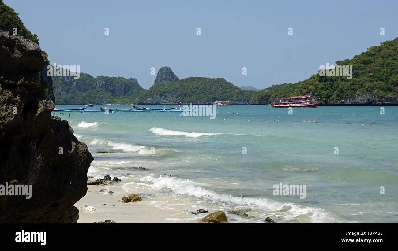 wua ta lap island in ang thong marine national park Stock Photo