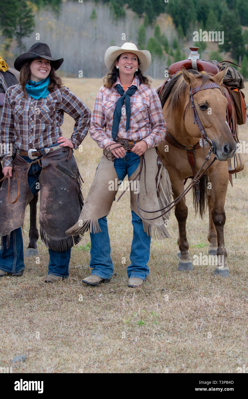 Cowgirls Cut Out Stock Images & Pictures - Alamy