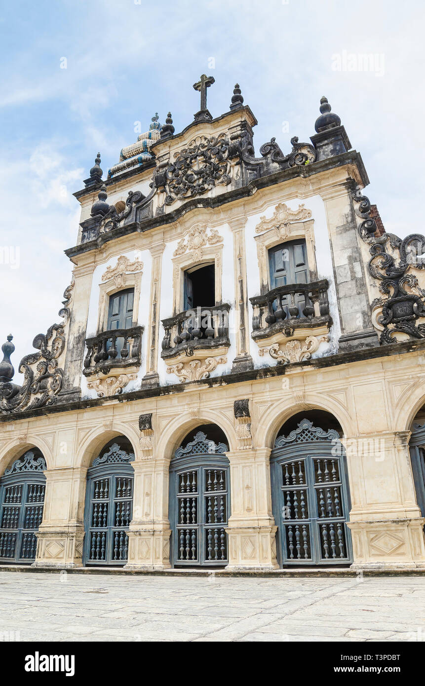 Joao Pessoa PB, Brazil - February 25, 2019: Catholic church. Igreja de ...