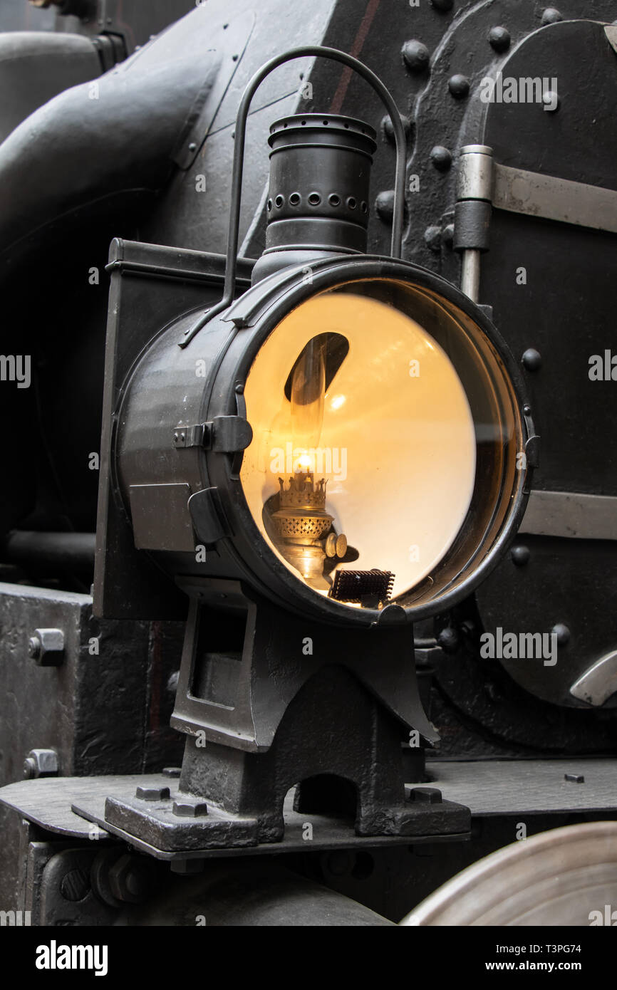 Train headlamp hi-res stock photography and images - Alamy