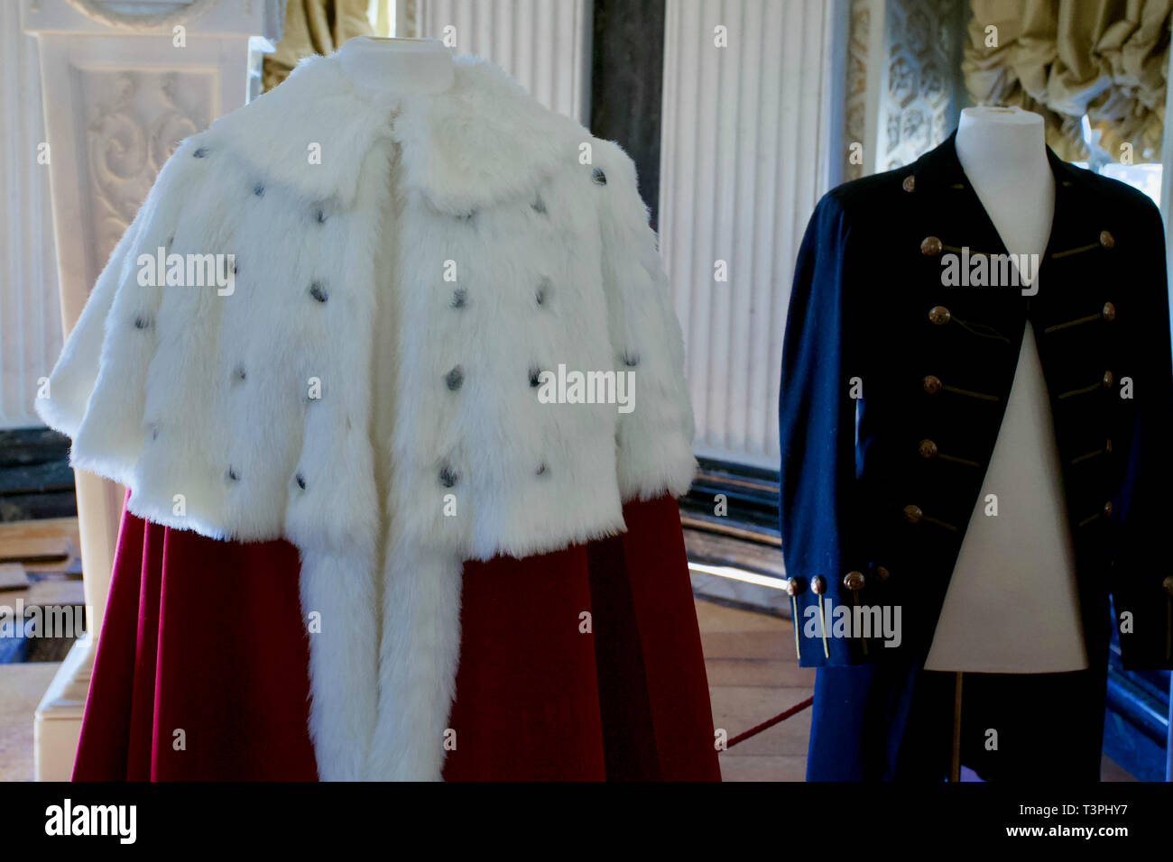 George Vi Robe Coronation Robes for the coronation of George VI and servants livery ...