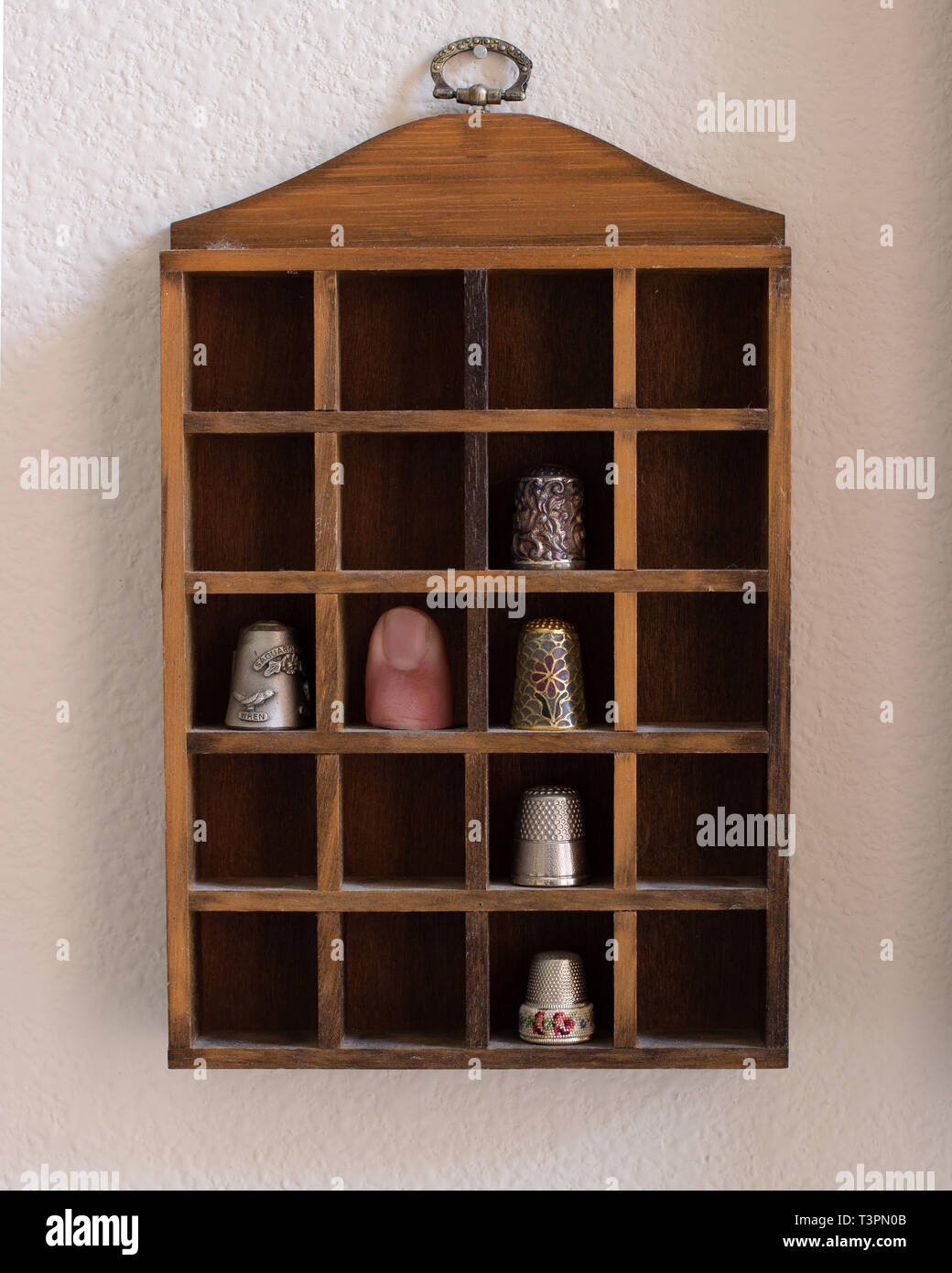 Thimble Collection Stock Photo