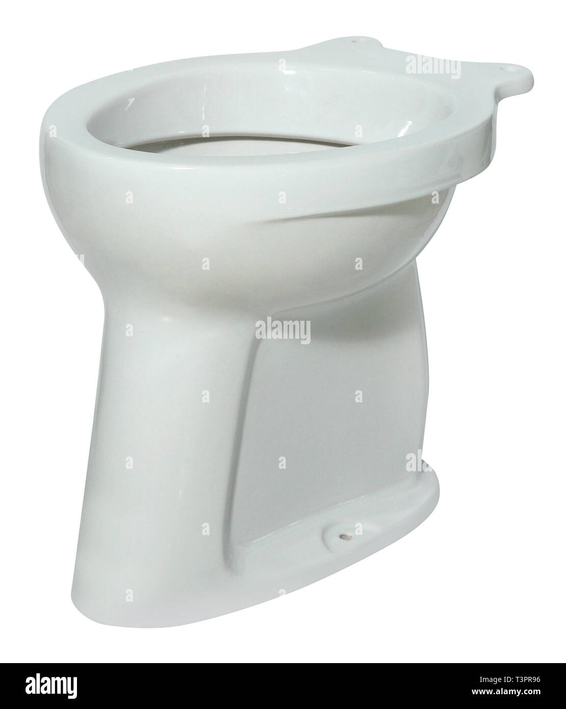 Toilet bowl isolated on white background Stock Photo - Alamy