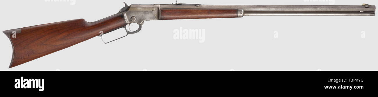 Civil long arms, modern systems, Marlin Model 1892, calibre 320 long, number 160685, Additional-Rights-Clearance-Info-Not-Available Stock Photo